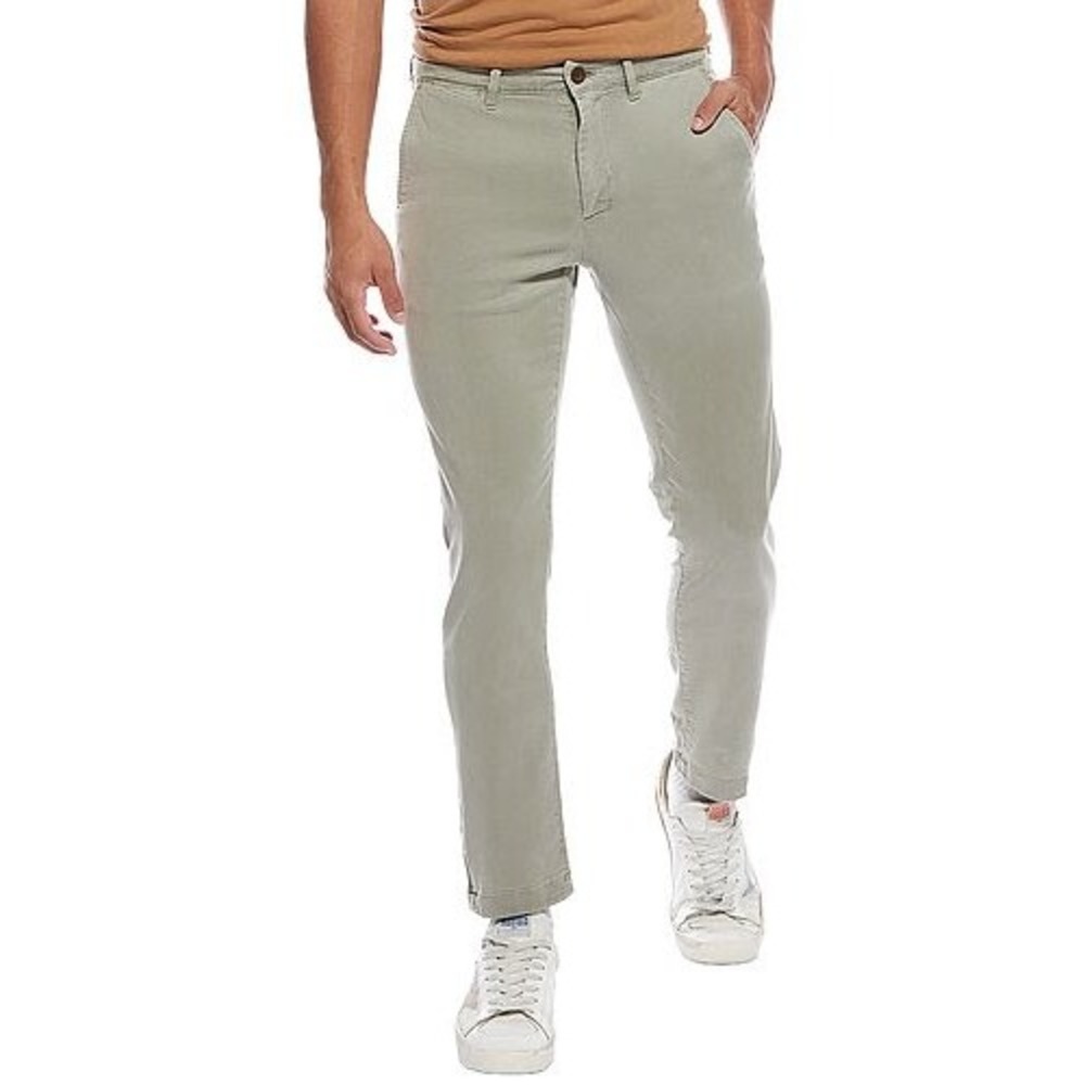 FAHERTY Coastline Chino Pants 28x30 Mountain Olive Green NEW Casual Tailored